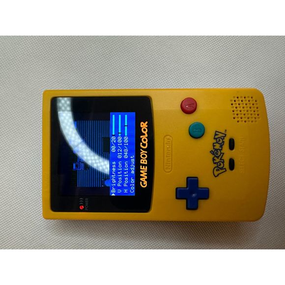 Pokemon Gameboy Color IPS Console Backlit LCD Screen GBC Game Boy - Picture 8 of 8